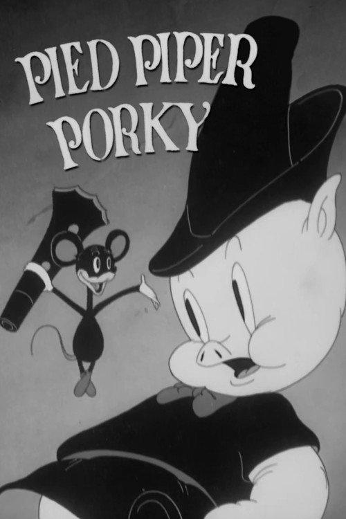 Pied Piper Porky 1939 official movie poster