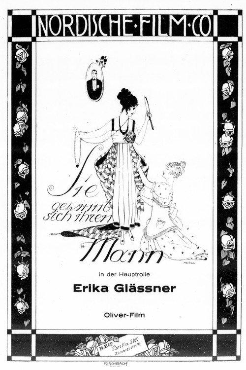 Sie gewinnt sich ihren Mann 1918 official movie poster