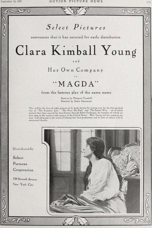 Magda 1917 official movie poster