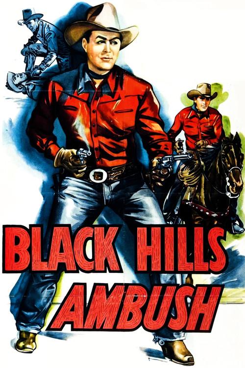 Black Hills Ambush 1952 official movie poster