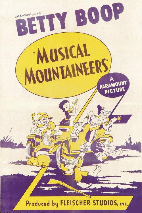 Musical Mountaineers 1939 official movie poster