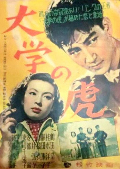 College Tiger 1950 official movie poster