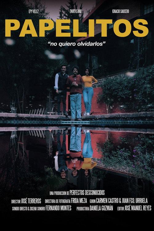 Papelitos 2020 official movie poster