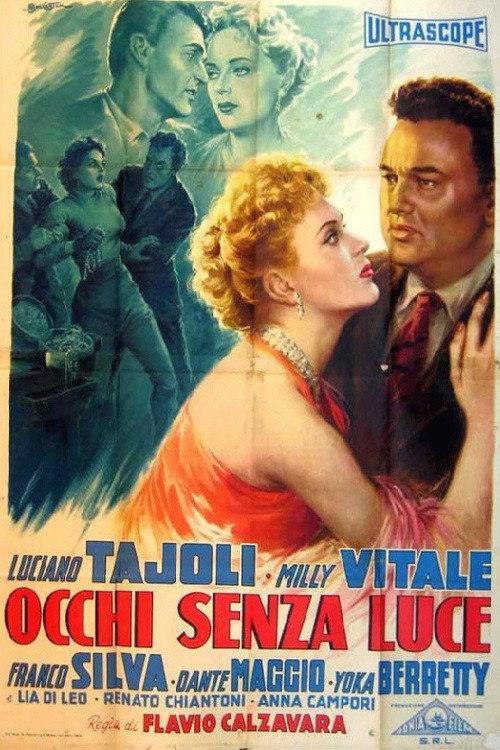 Occhi senza luce 1956 official movie poster