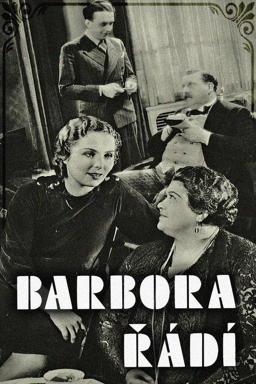 Raging Barbora 1935 official movie poster