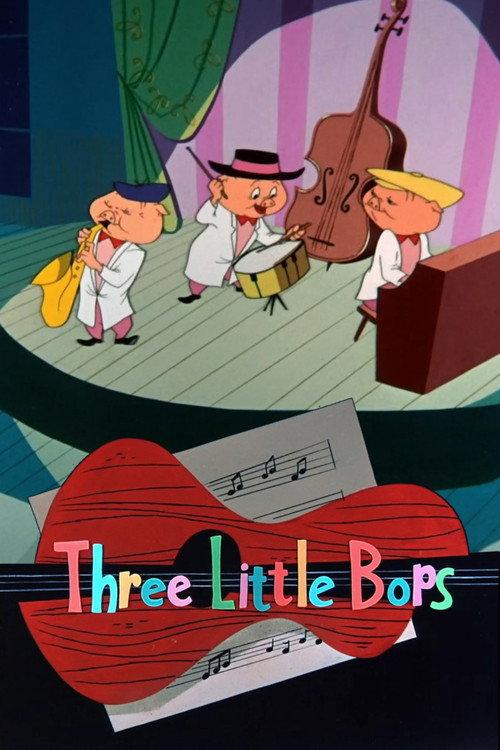 Three Little Bops 1957 official movie poster