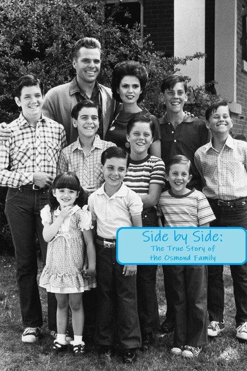 Side by Side: The True Story of the Osmond Family 1982 official movie poster