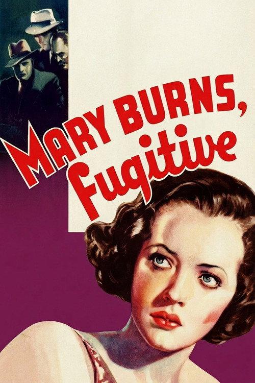 Mary Burns, Fugitive 1935 official movie poster
