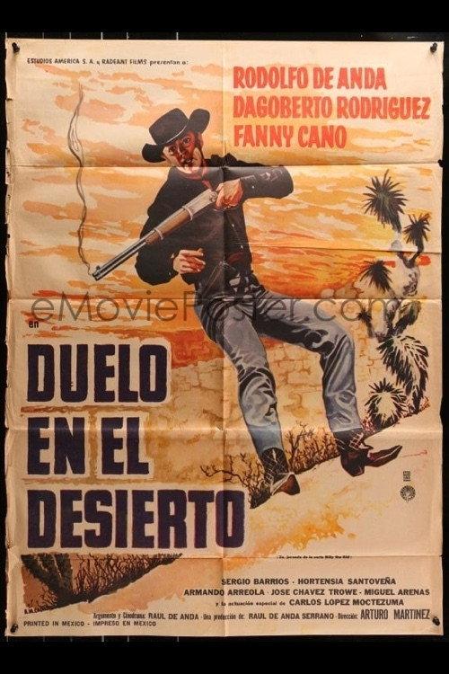 Duelo en el desierto 1964 official movie poster