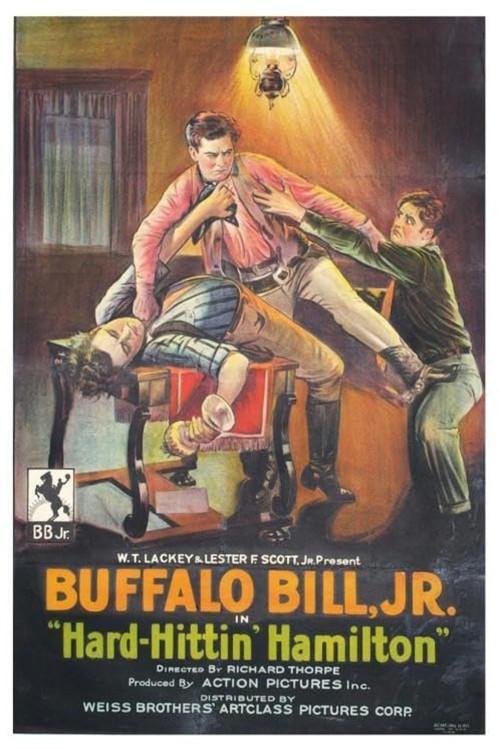 Hard-Hittin' Hamilton 1924 official movie poster