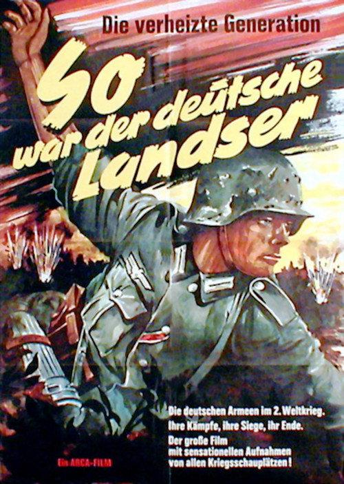 So war der deutsche Landser 1955 official movie poster