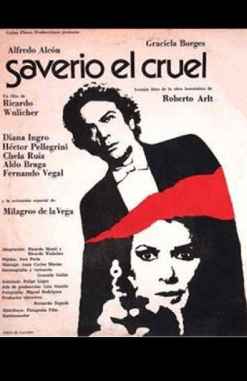 Saverio, el cruel 1977 official movie poster