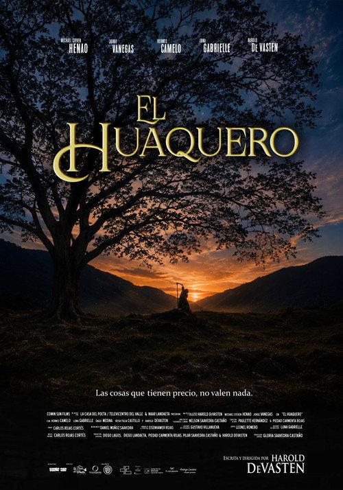 El Huaquero 2025 official movie poster