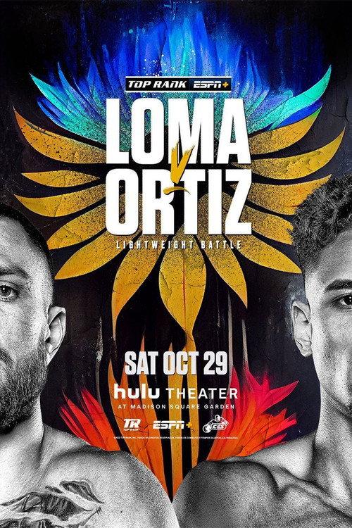 Vasyl Lomachenko vs. Jamaine Ortiz 2022 official movie poster