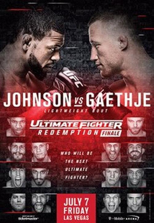 The Ultimate Fighter 25 Finale 2017 official movie poster