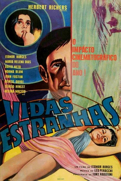 Vidas Estranhas 1968 official movie poster