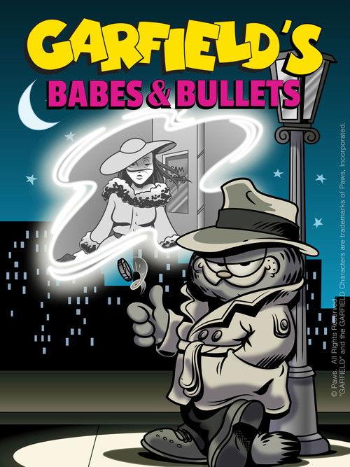 Garfield's Babes and Bullets 1989 official movie poster