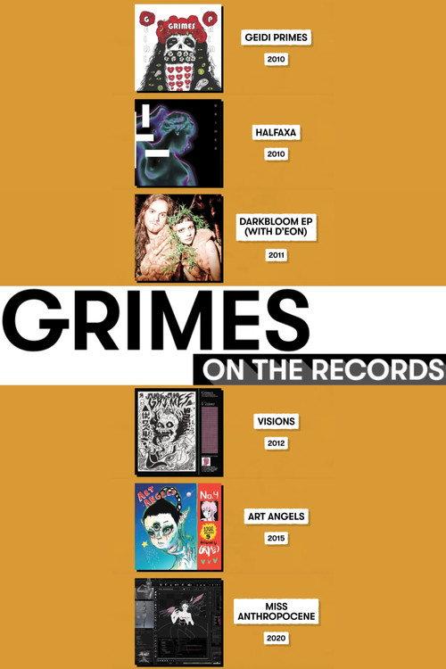 Grimes: On the Records 2020 official movie poster