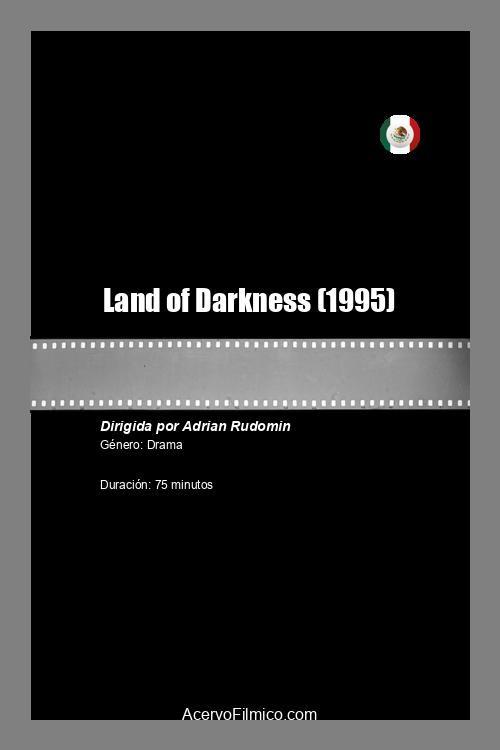 Land of Darkness 1995 official movie poster