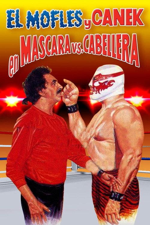 Mofles y Canek en mascara vs. cabellera 1992 official movie poster