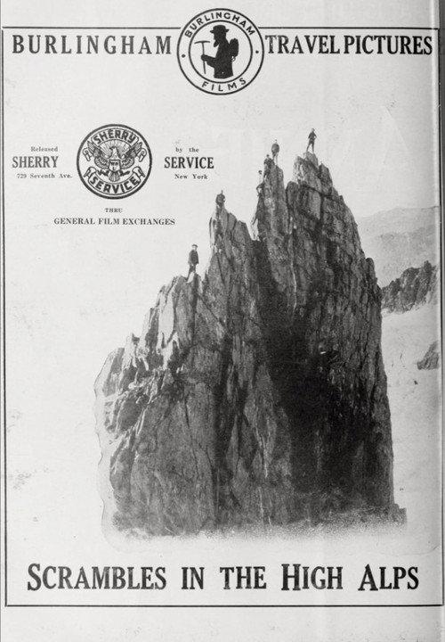 Scrambles in the High Alps 1918 official movie poster