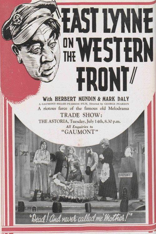 East Lynne on the Western Front 1931 official movie poster
