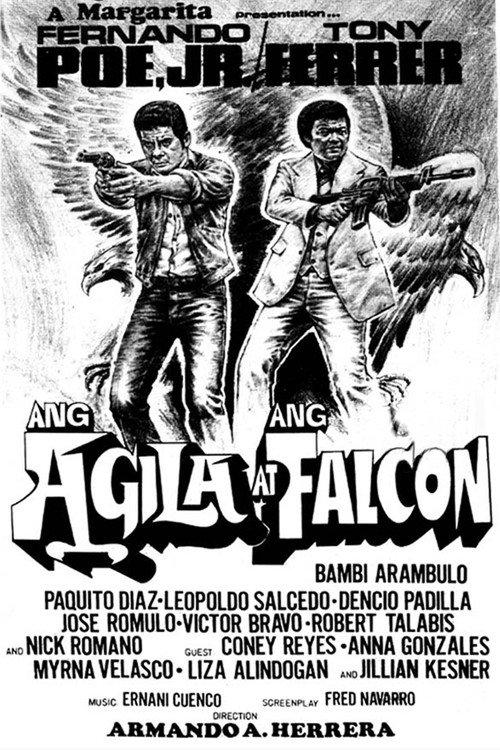 Ang Agila at Ang Falcon 1980 official movie poster