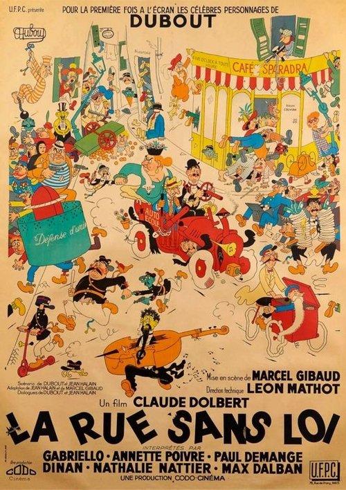 Lawless Street 1950 official movie poster