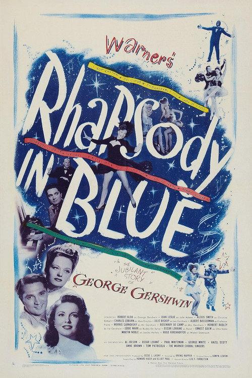 Rhapsody in Blue 1945 official movie poster