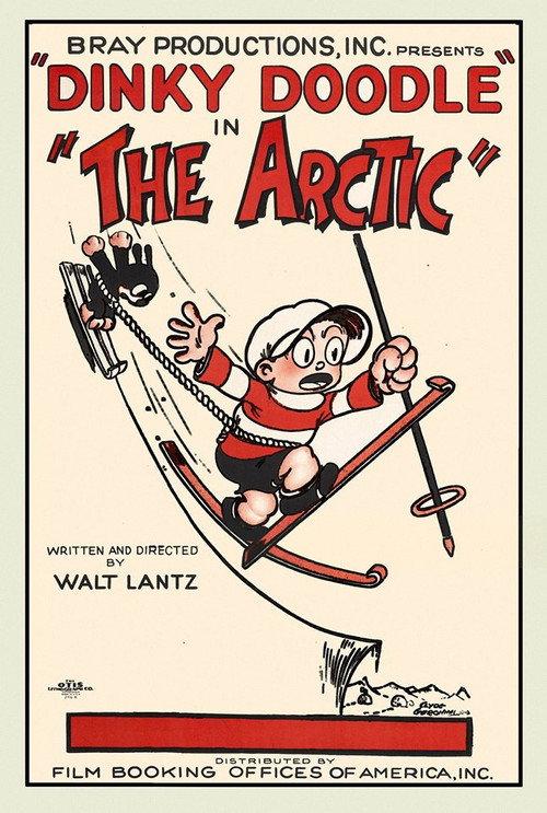 Dinky Doodle in the Arctic 1926 official movie poster