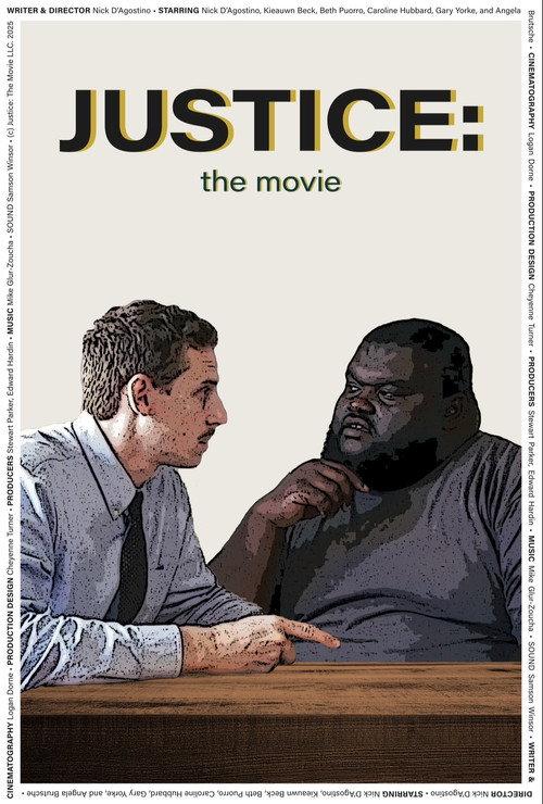 Justice: The Movie 2025 official movie poster