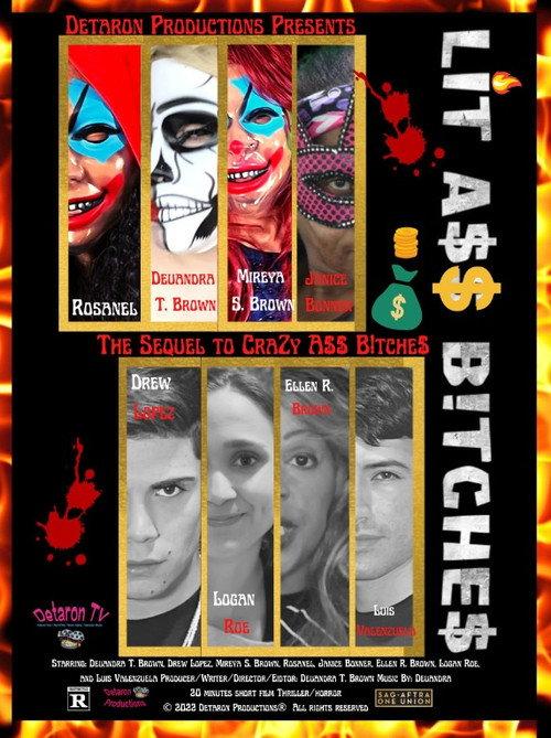 Lit A$$ Bitches 2022 official movie poster