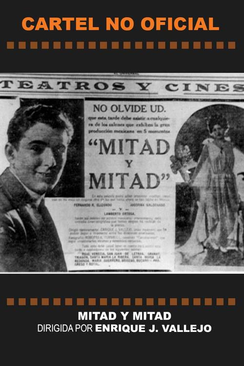 Mitad y mitad 1921 official movie poster