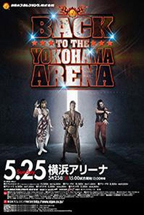 NJPW Back to the Yokohama Arena 2014 official movie poster