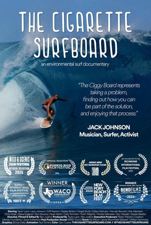 The Cigarette Surfboard 2024 official movie poster