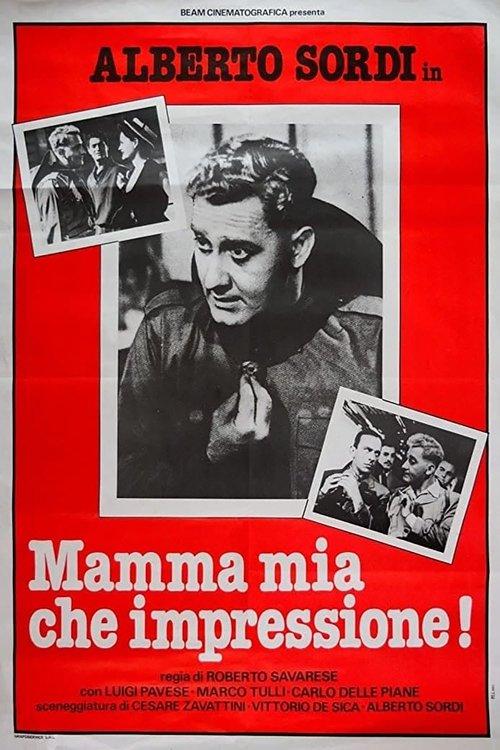 Mamma mia, che impressione! 1951 official movie poster
