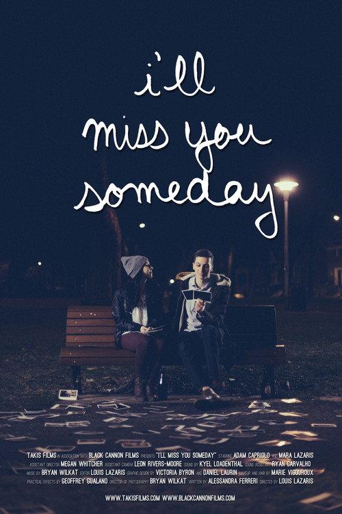 I'll Miss You Someday official movie poster