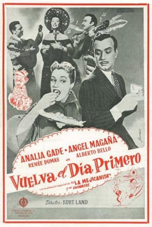 Vuelva el primero! 1952 official movie poster