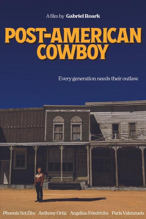 Post-American Cowboy official movie poster