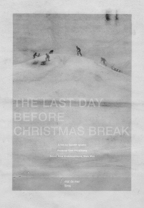 The Last Day Before Christmas Break 2023 official movie poster