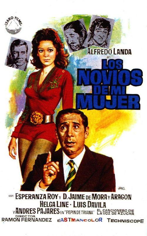 My Wife's Boyfriends 1972 official movie poster
