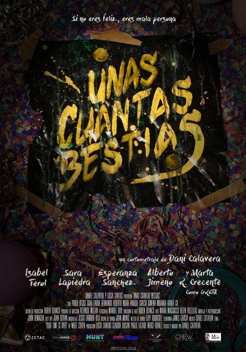 Unas cuantas bestias 2020 official movie poster
