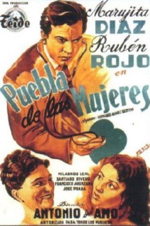 Puebla de las mujeres 1953 official movie poster