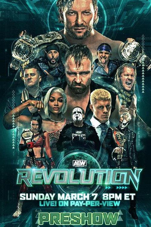 AEW Revolution 2021: The Buy In 2021 official movie poster