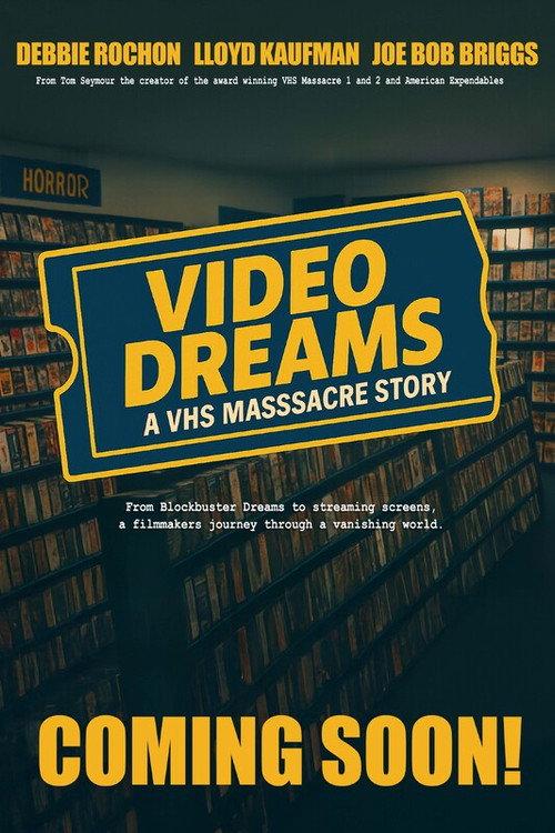 Video Dreams: A VHS Massacre Story 2025 official movie poster