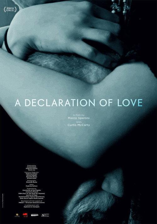 A Declaration of Love 2021 official movie poster