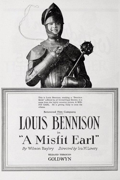 A Misfit Earl 1919 official movie poster