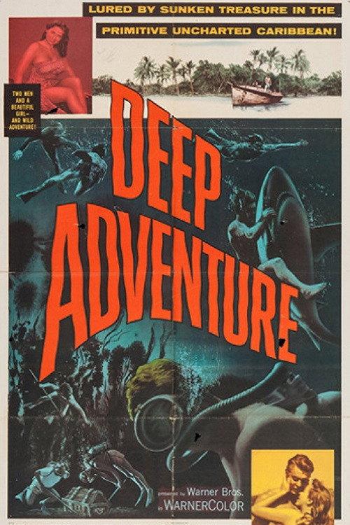 Deep Adventure 1957 official movie poster