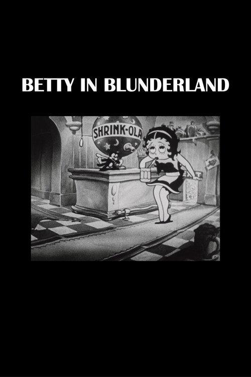 Betty in Blunderland 1934 official movie poster