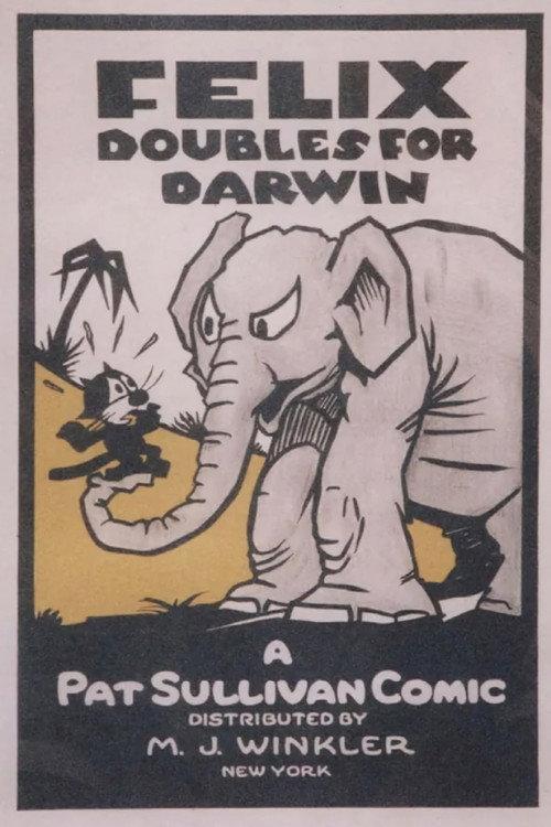Felix Doubles for Darwin 1924 official movie poster